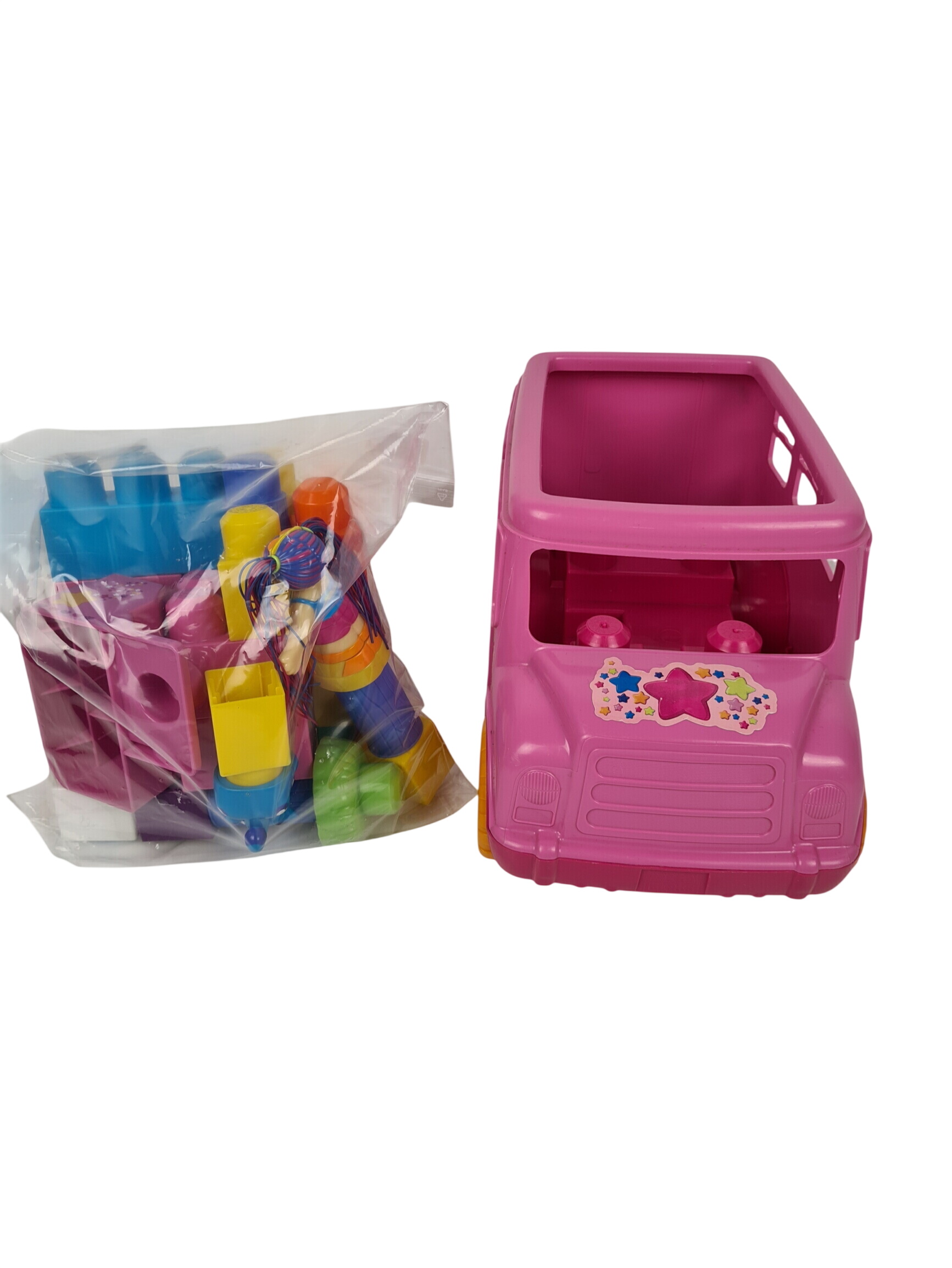 Acheter Jeux de Constructions - Mega Block Sachet Bus avec accessoire - 1 KG Bon état - 12,00 € Jeux de Constructions - Mega Block Sachet Bus avec accessoire - 1 KG Bon état - reconditionné disponible sur Label Emmaüs